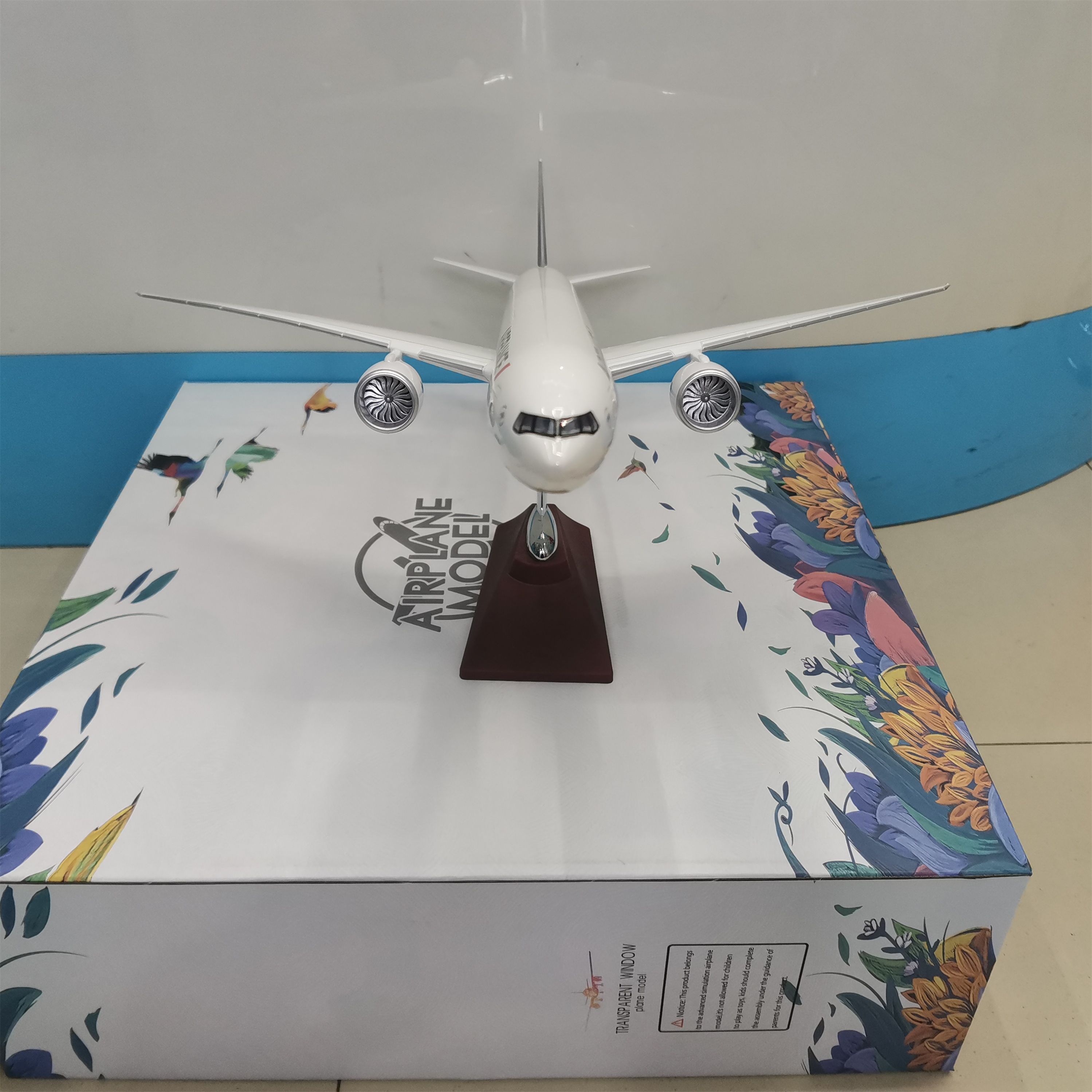 飞机模型（法国航空B777-300ER飞机）仿真飞机模型 ABS合成强化树脂飞机模型详情图3