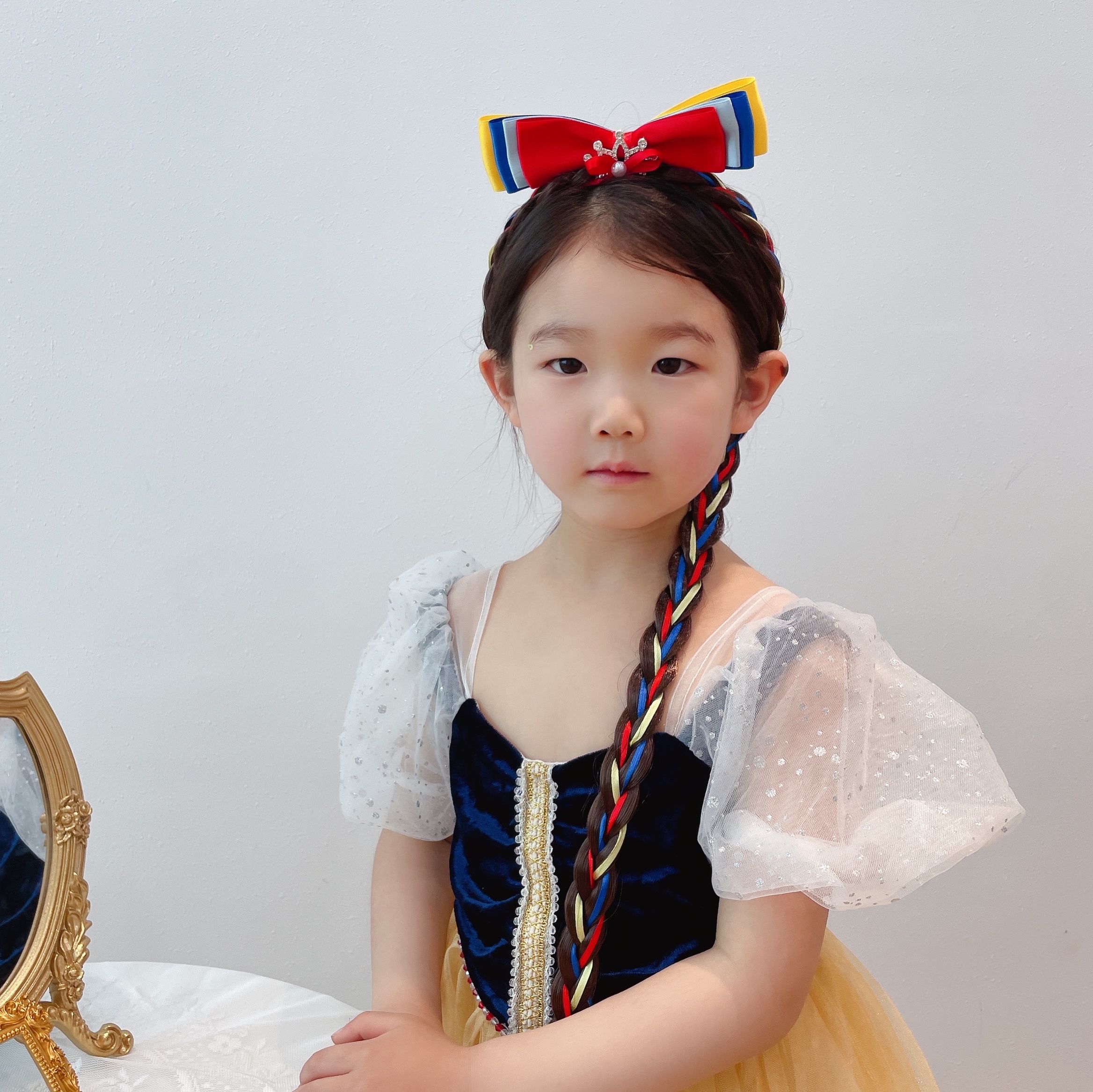 Snow White - Multi-layered knot Crown Hairband