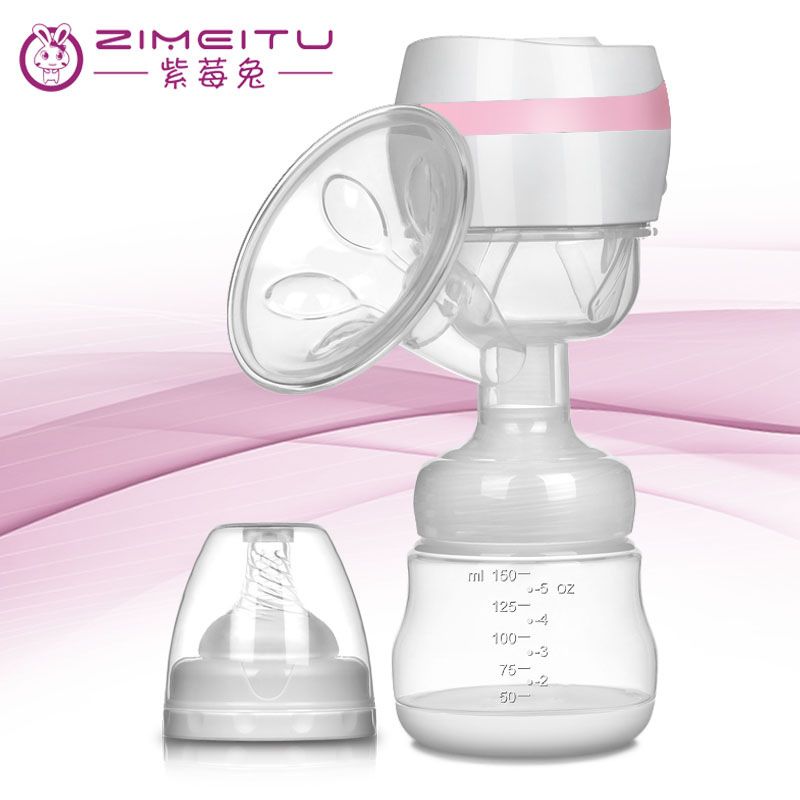一体式电动吸奶器大吸力可充电催乳挤奶器 母婴用品 Breast pump详情图1