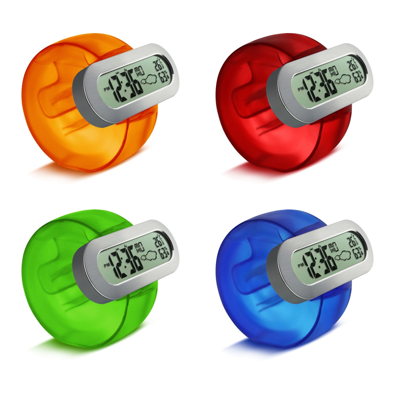 数字闹钟细节图