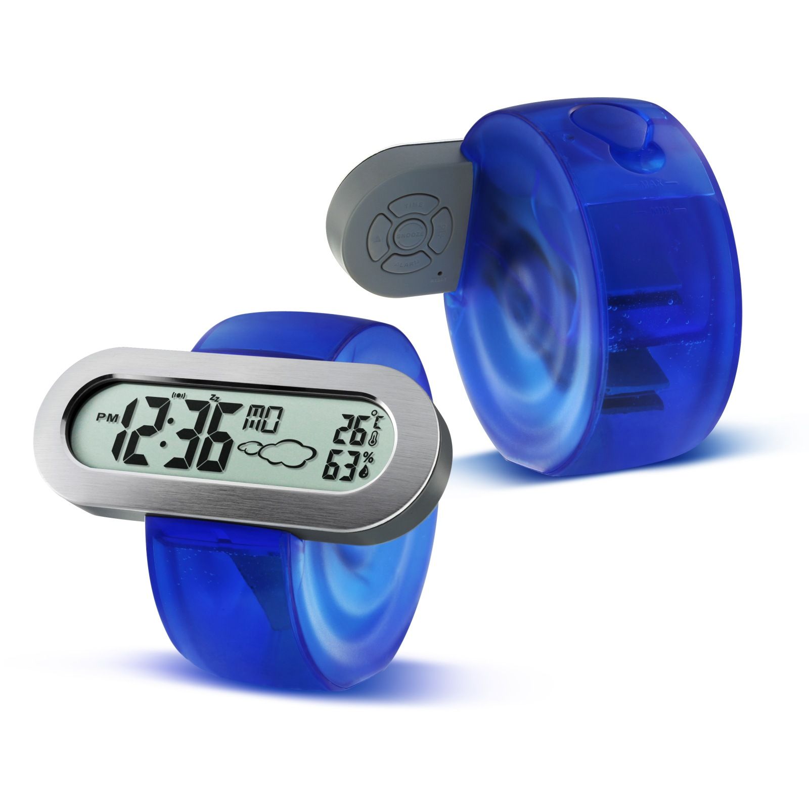 数字闹钟白底实物图