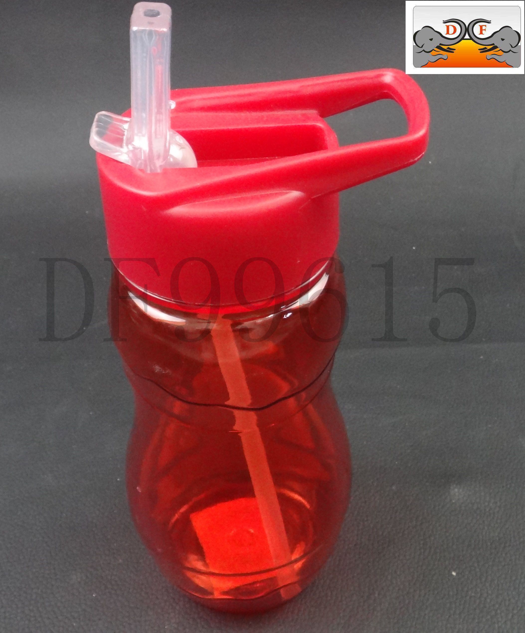 DF Trading House DF99615 Fashionable waist-shaped ice cup + Portable plastic Juice cup with spout cap Plastic cup