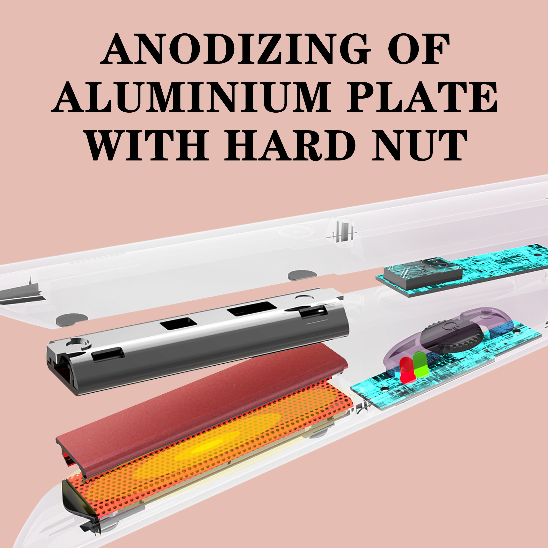 DSP/丹松家用夹板直发卷发两用直板夹波浪卷发调温直发器拉直头发10030详情图3