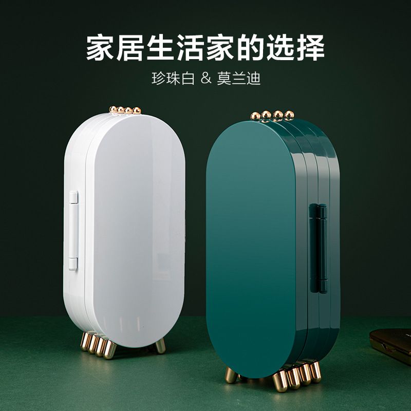 Foldable jewelry box