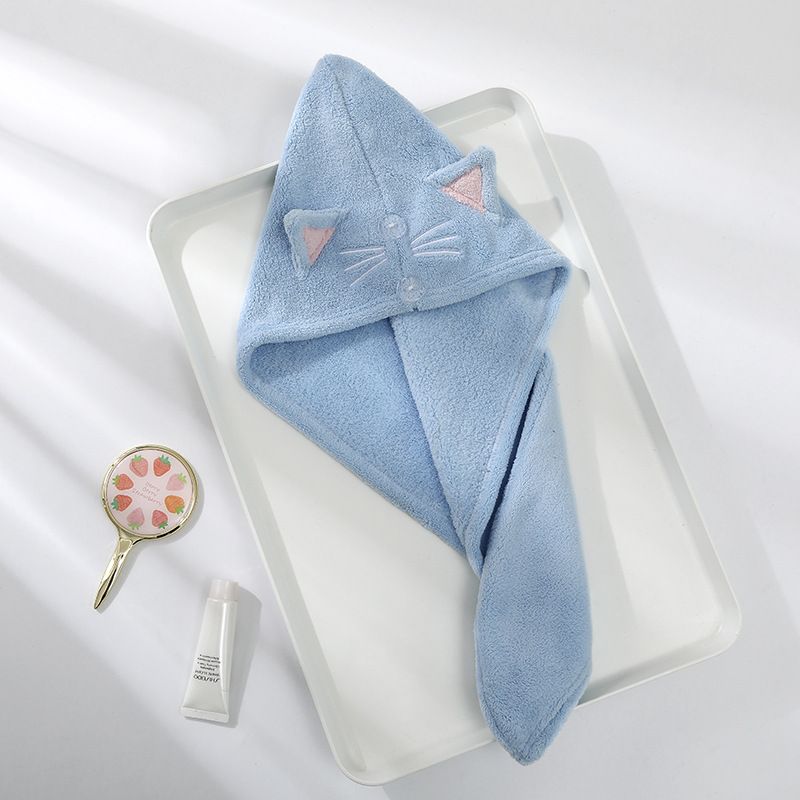 Export of velvet dry hair caps Item Picture