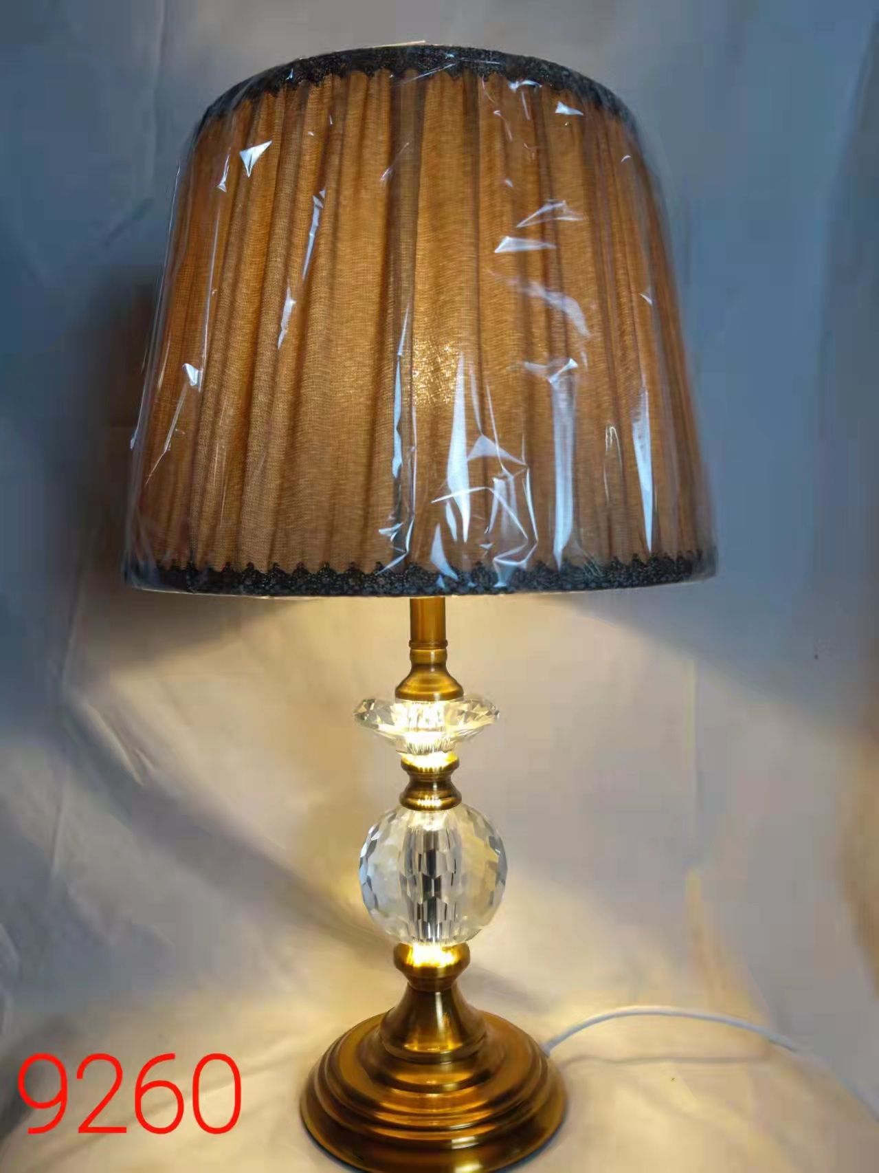 European-style crystal table lamp with a night light Application Scenario