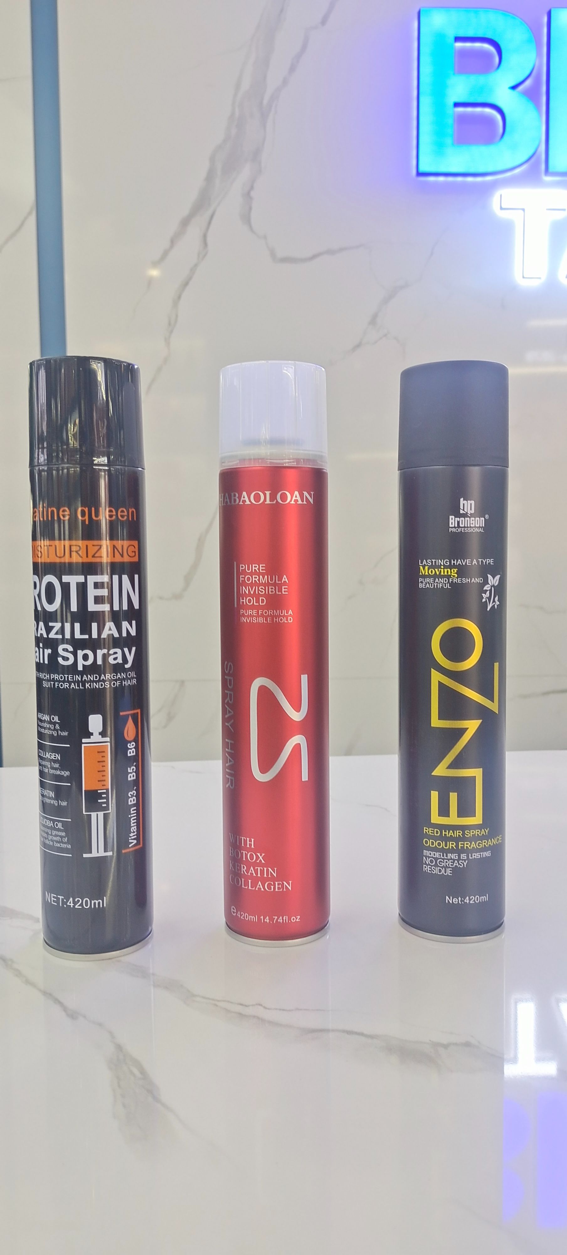 420ML hair spray