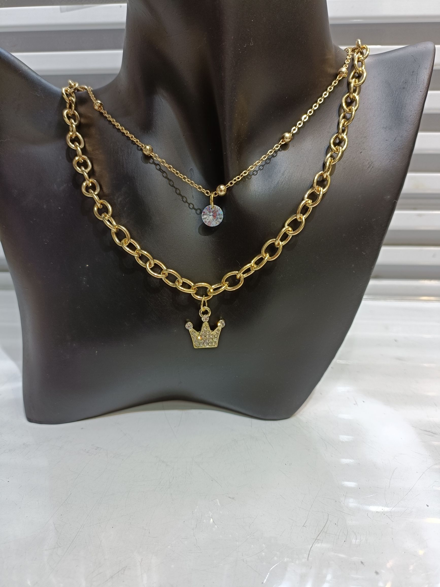 Necklaces, popular necklaces, collarbone chains, crown necklaces, accessories