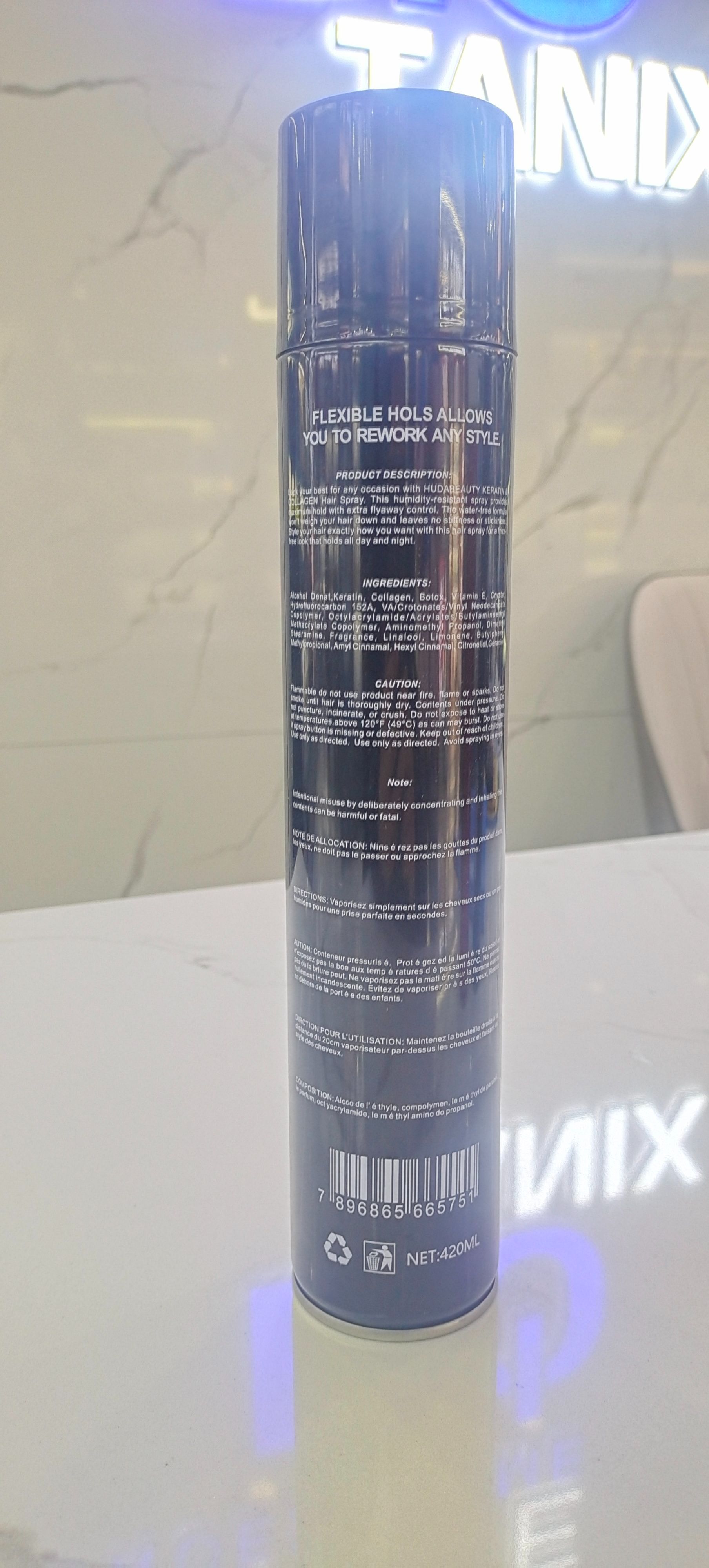 420ML hair spray Application Scenario
