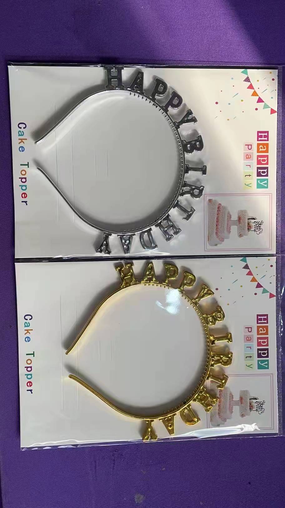 Birthday cake decoration: Golden glitter crown digital acrylic 88 cake insert, baking dessert decoration plug-in 1