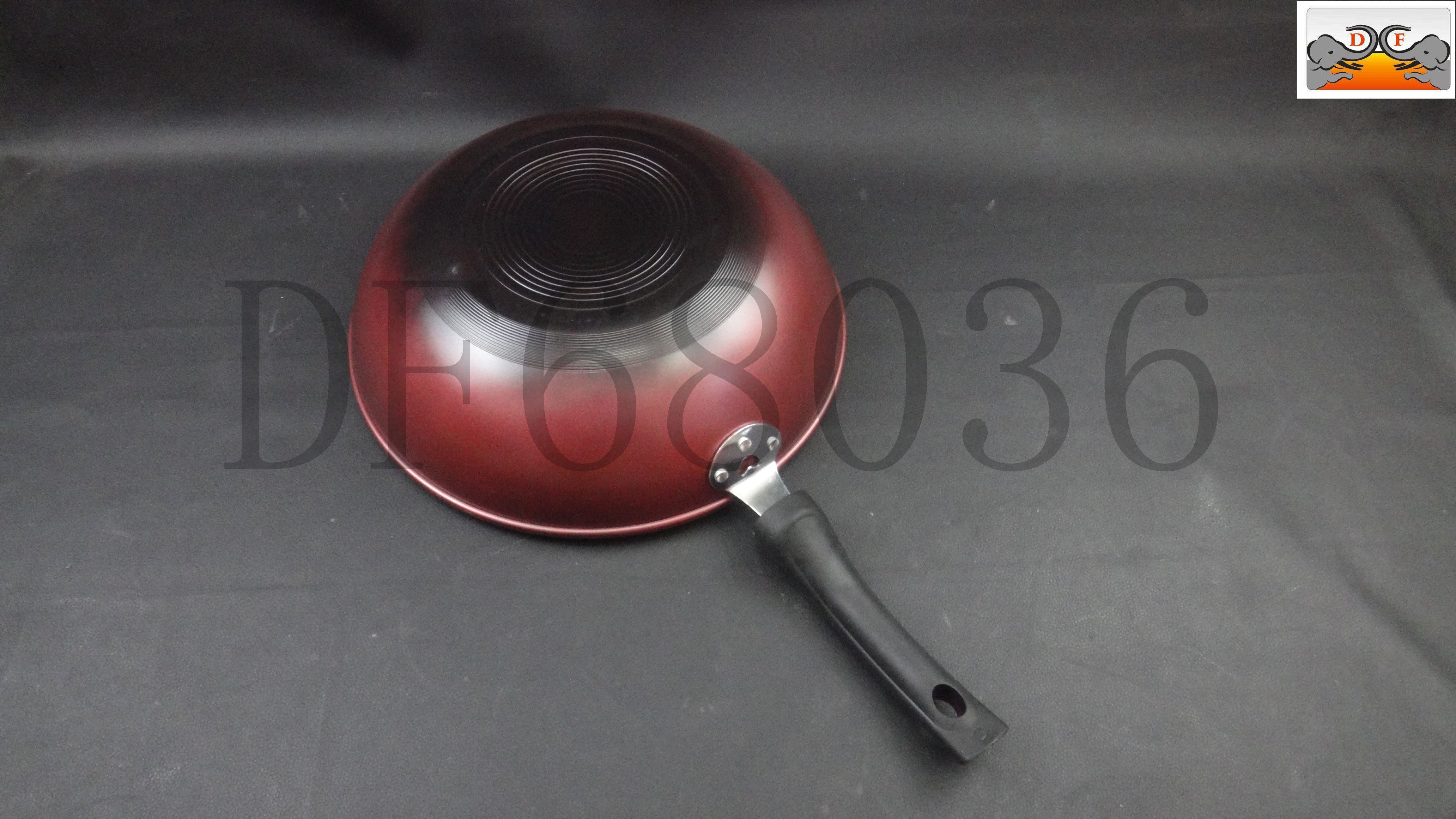 DF TRADING HOUSE DF68036 Ceramic crystal solid wok, durable and non-stick, a great choice for daily household use Specification image