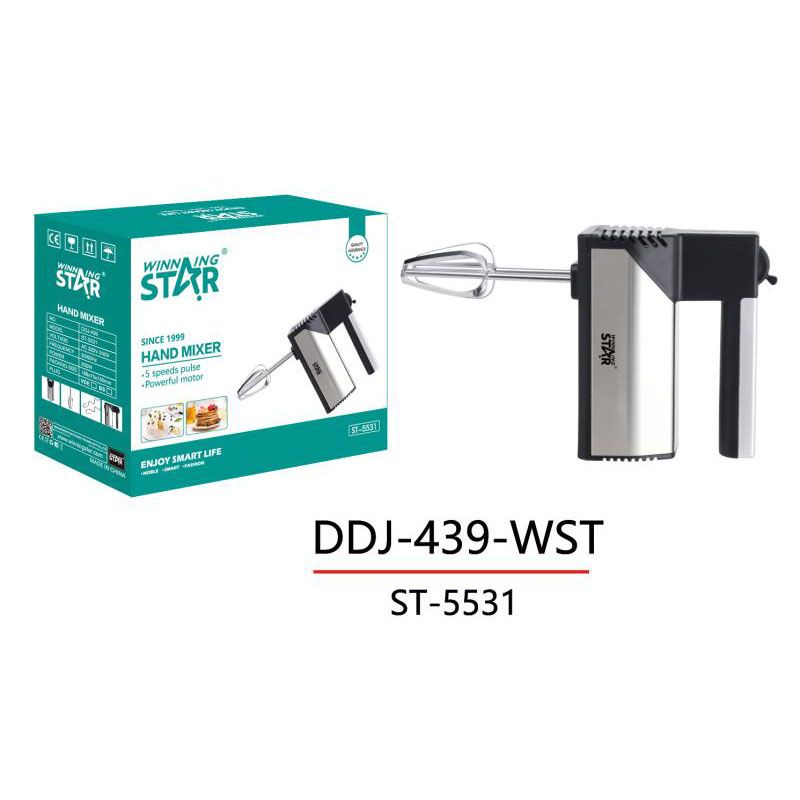 5-speed adjustable WINNING STAR EGG BEATER 1214 pic 1