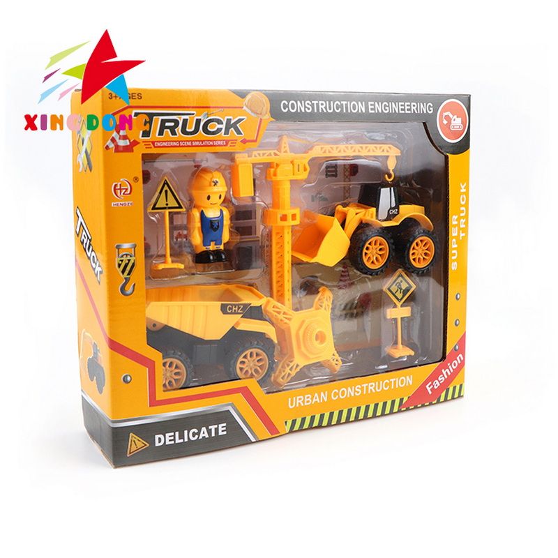Children's toy recoil engineering vehicle sliding car Item Picture