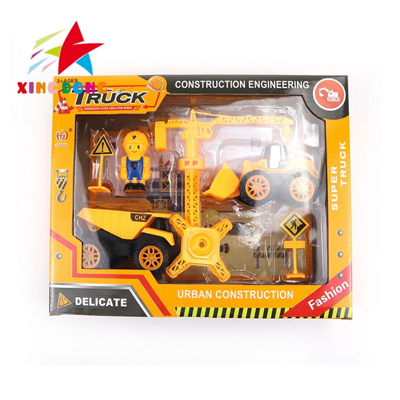Children's toy recoil engineering vehicle sliding car Application Scenario