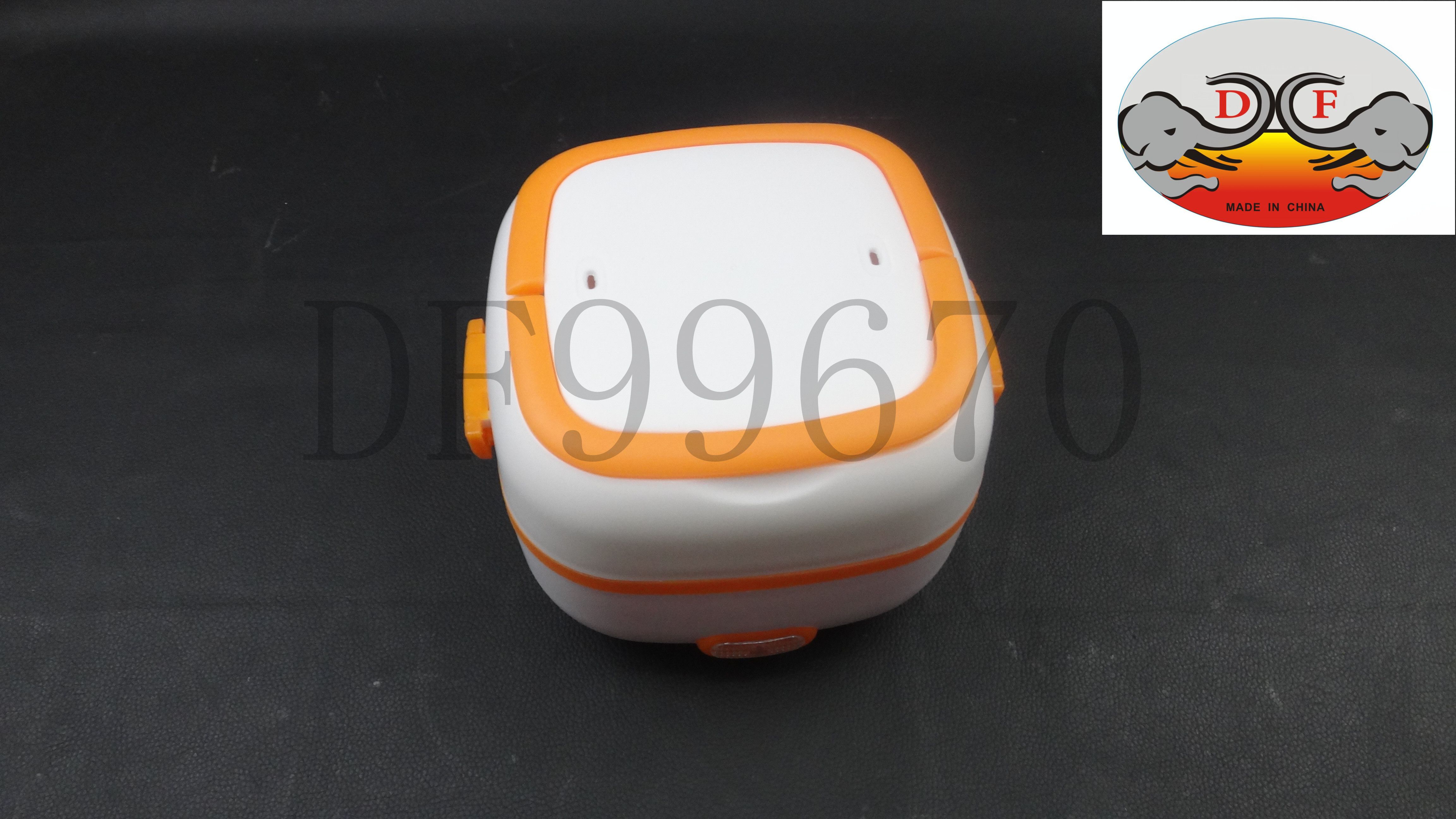 DF TRADING HOUSE DF99670 Single-layer plastic inner liner portable rice cooker box, a great companion for daily use and travel at home Item Picture