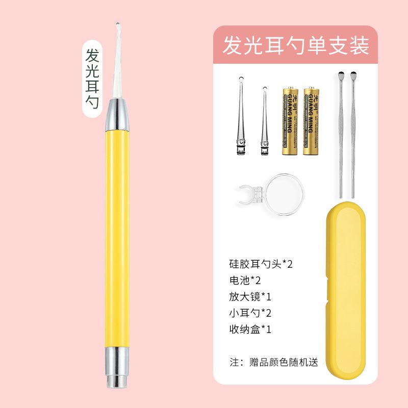 Luminous ear spoon sets for export Specification image