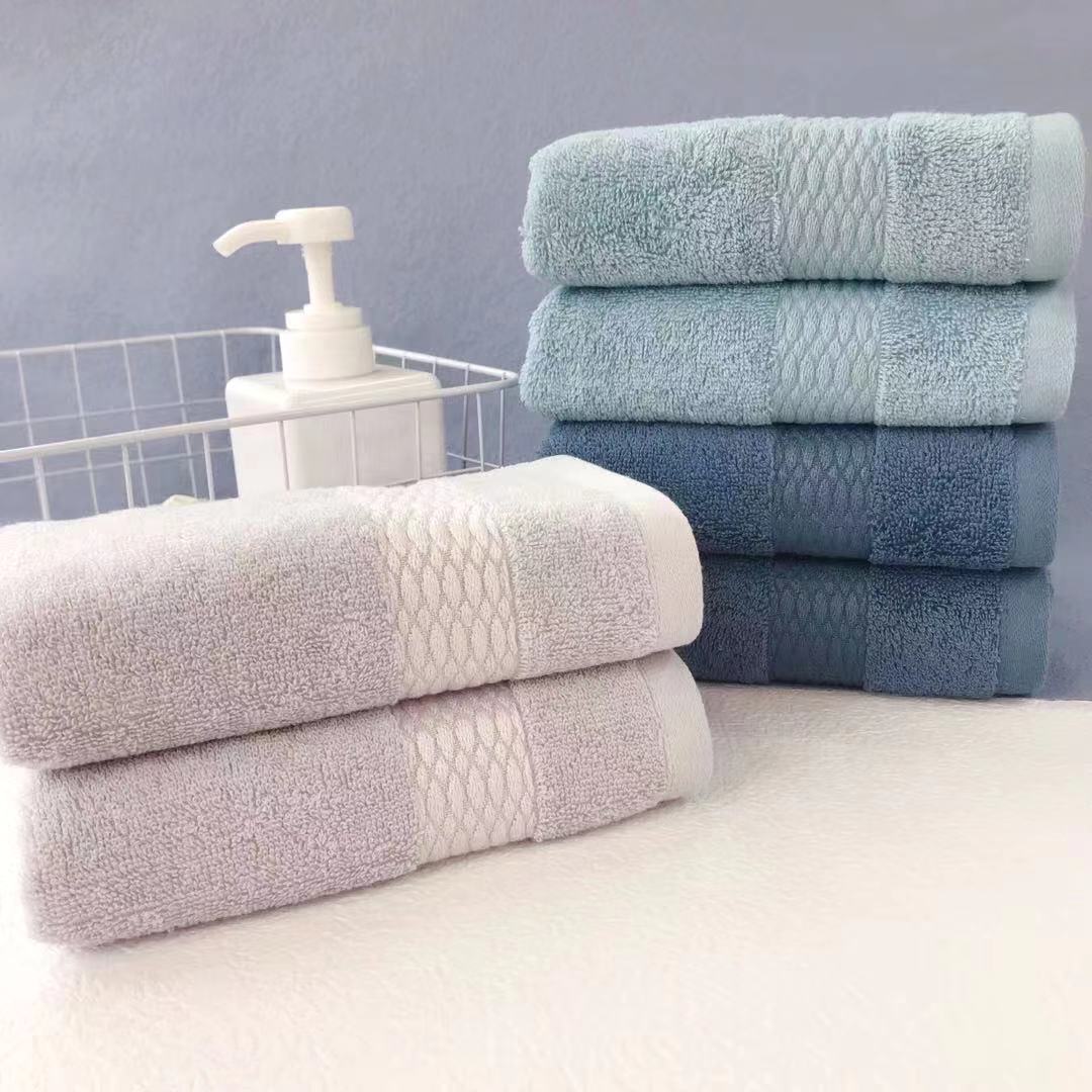 Early Morning Youjia Fashion Original Brand Life Store, grid towels, bath towels, soft cotton absorbent towels, bath towels, Home Fashion towels, bath towels, household items, face towels, bath towels details Picture