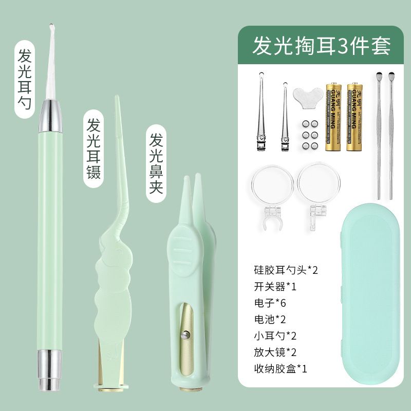 Luminous ear spoon sets for export Application Scenario
