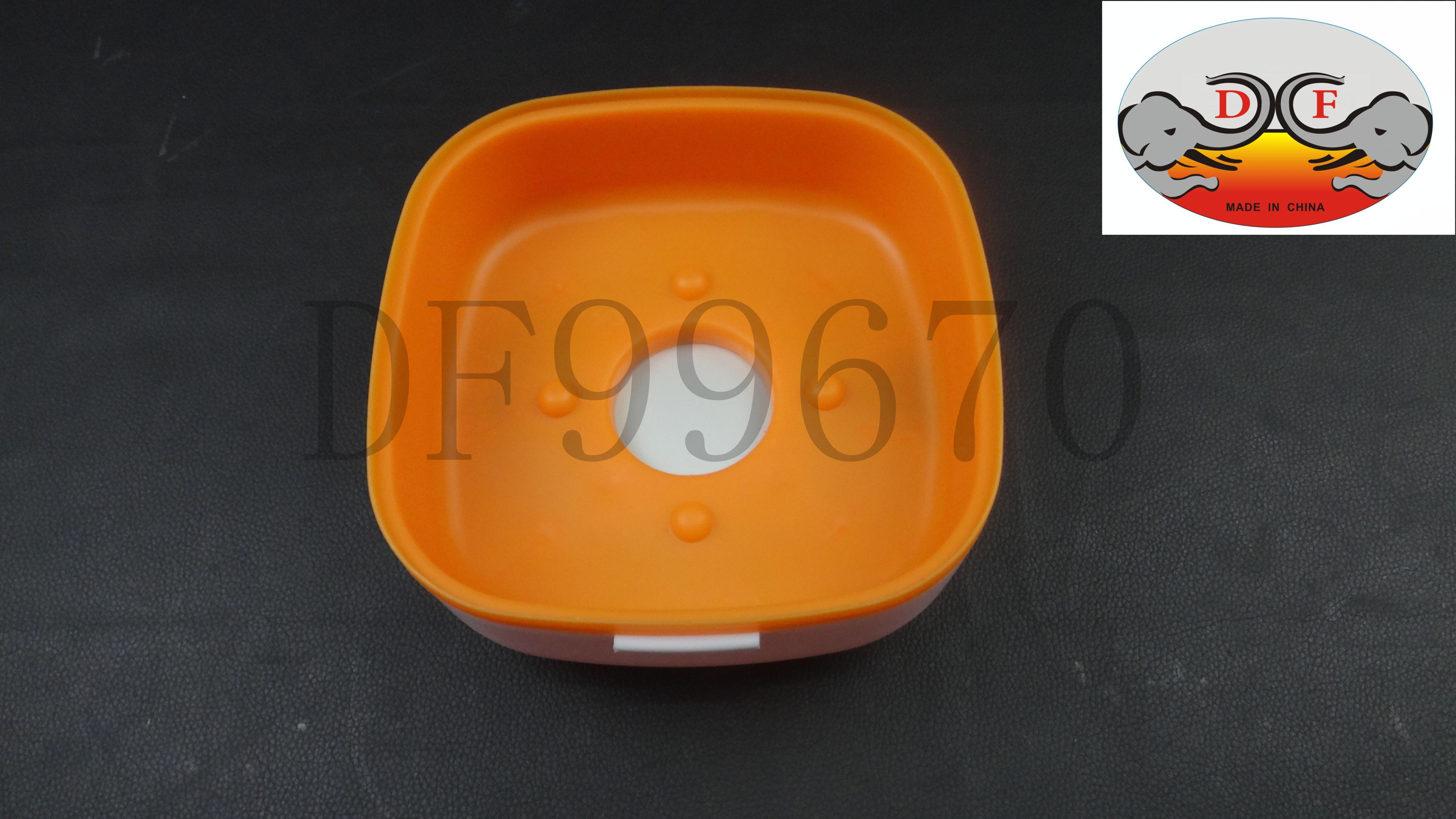 DF TRADING HOUSE DF99670 Single-layer plastic inner liner portable rice cooker box, a great companion for daily use and travel at home details Picture