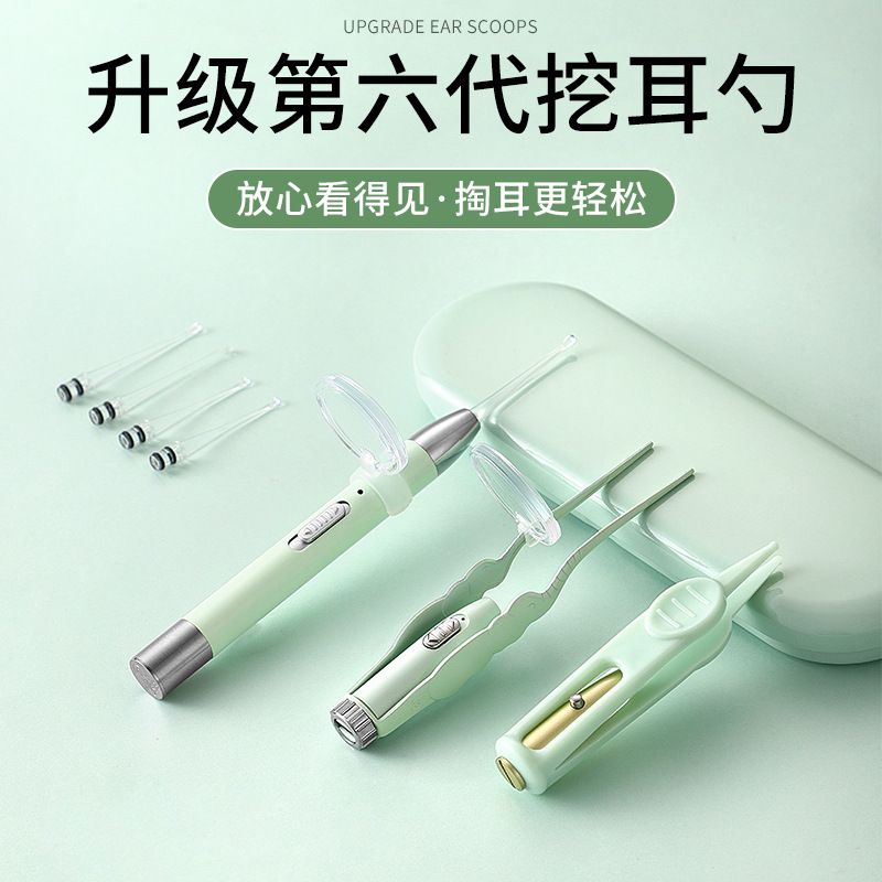 Luminous ear spoon sets for export details Picture