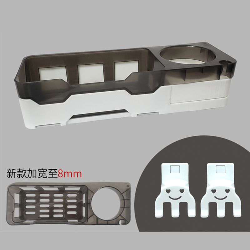 吹风机架卫生间收纳置物架牙刷壁挂免打孔置物架吹风机支架