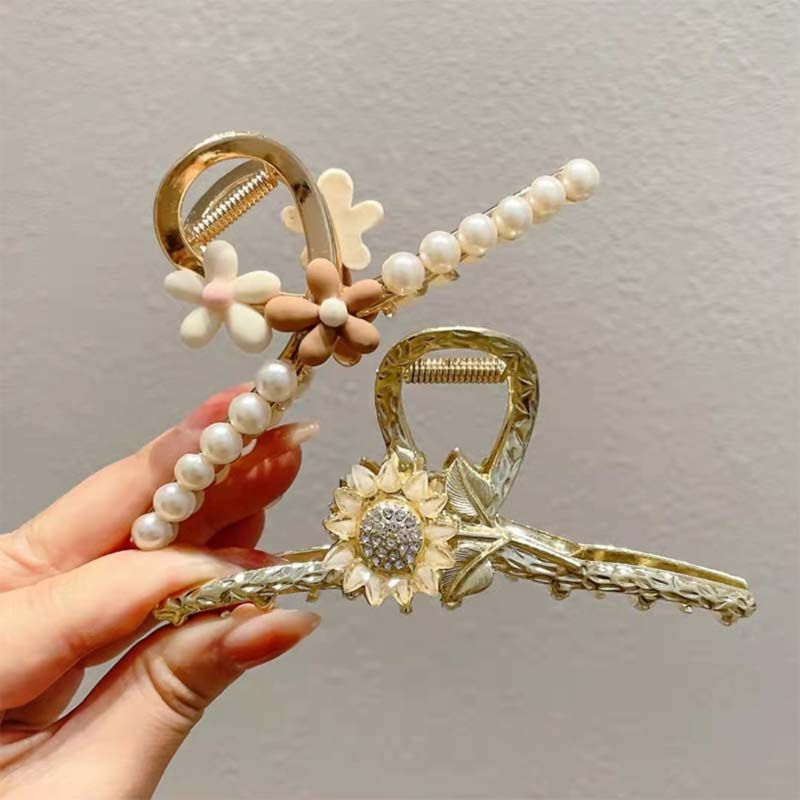 FLY1779 popular hair accessory, hairpin, large back clip, high-end hairpin, 2022 new style shark clip for kids