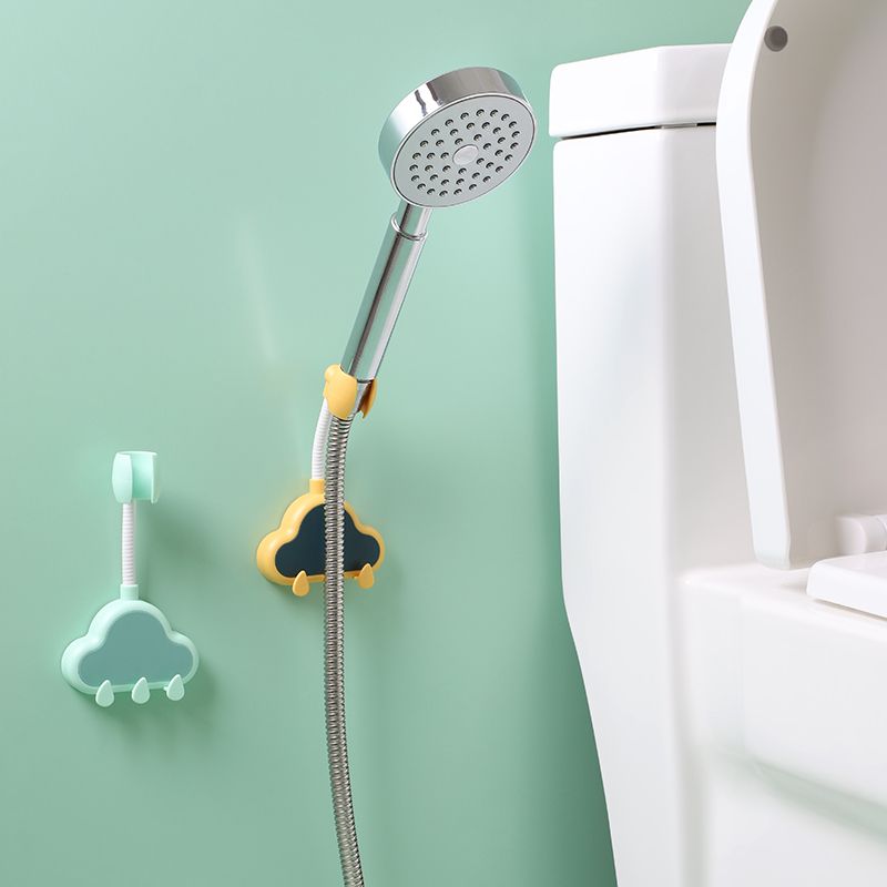 Flower wine stand, nail-free shower head bracket, hole-free fixed seat, universal adjustable lotus pod, bathroom showerhead, shower head Application Scenario