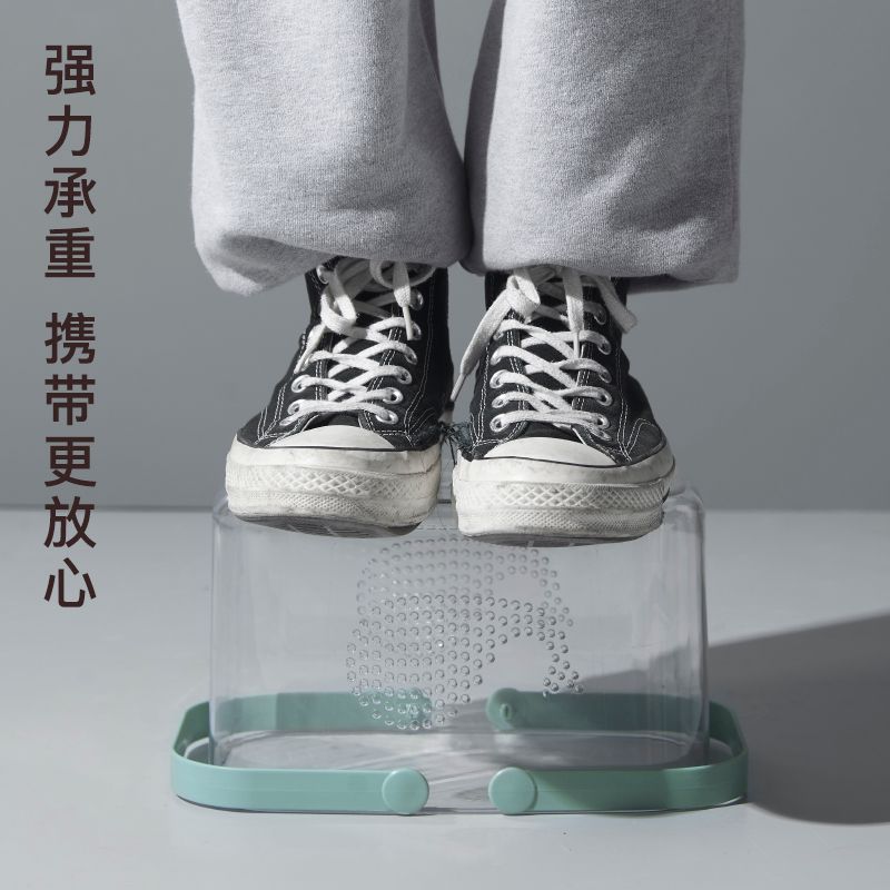 Little Whale hand-held basket, bath basket, bathroom, dormitory storage, large capacity bath basket, cute and portable draining wash basket Item Picture