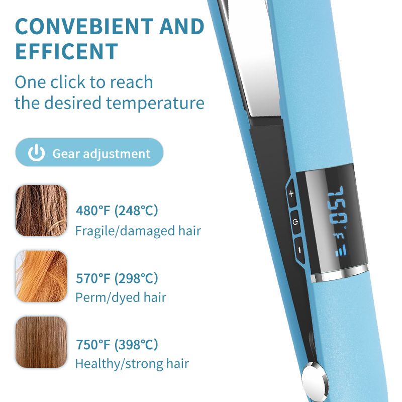 DSP/丹松 直发器家用卷发棒直发卷发两用护发不伤发夹板10210详情图5