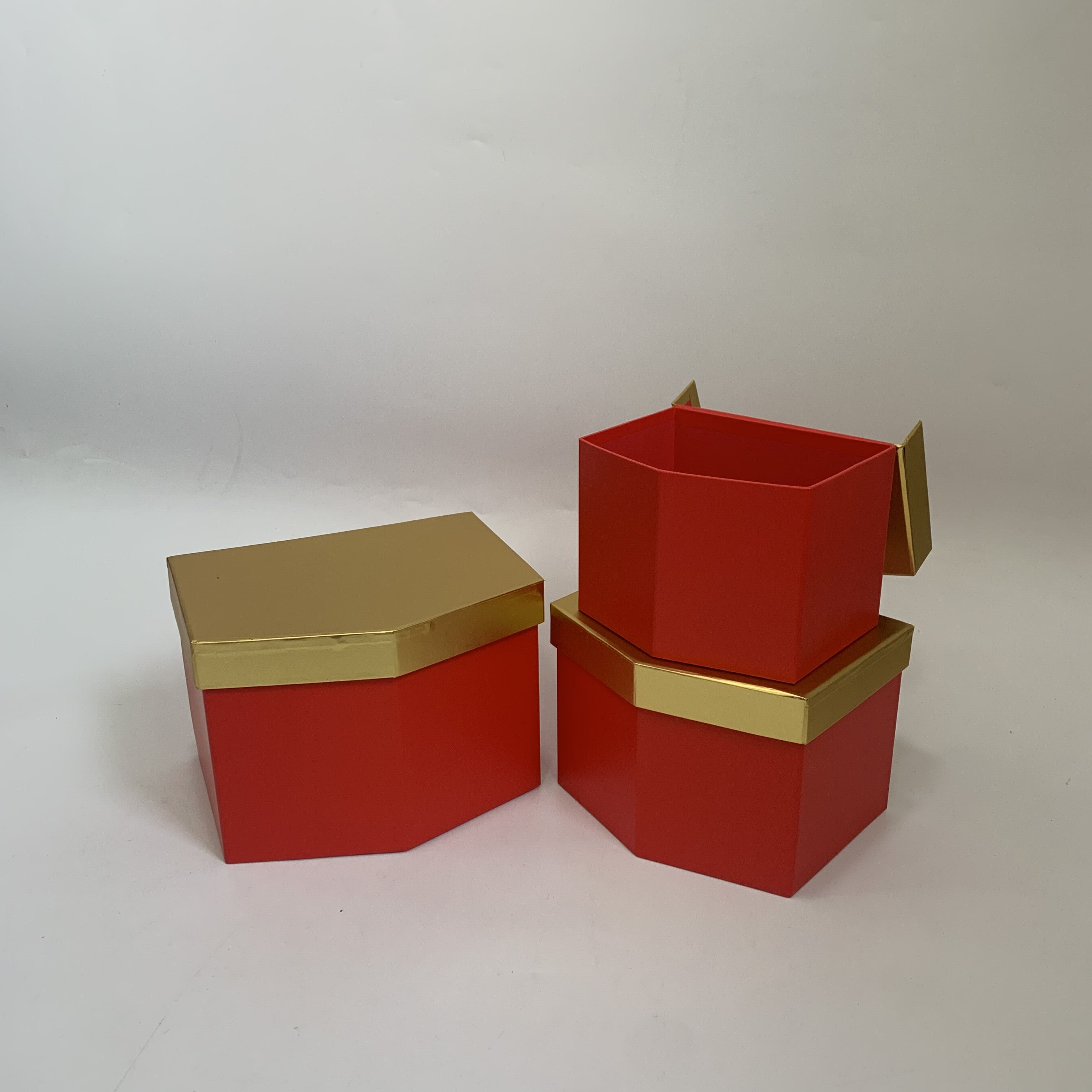 维那 异形  鲜花礼盒 插花盒 伴手礼盒 花盒 礼盒三件套 礼品盒详情图4