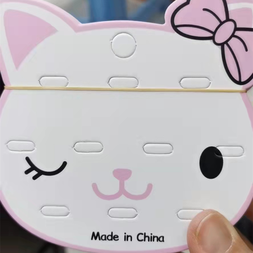 小猫可爱粉色可爱粉色可爱粉色可爱粉色饰品卡片厂家直销超级优雅超好看网络爆款网红流行新款