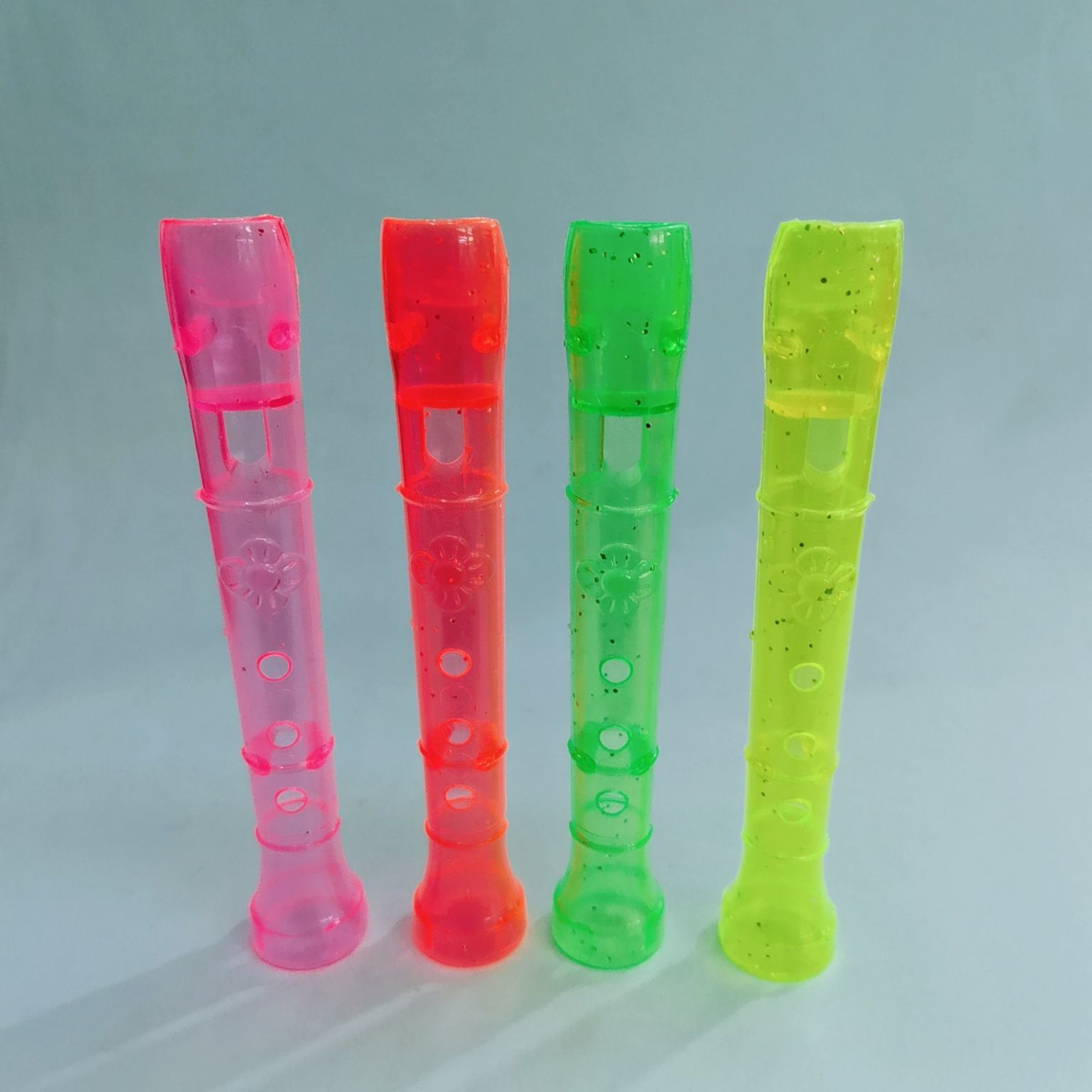 新款透明塑料小笛儿童竖笛挂板配件赠品货源厂家直销批发热销货源详情图7