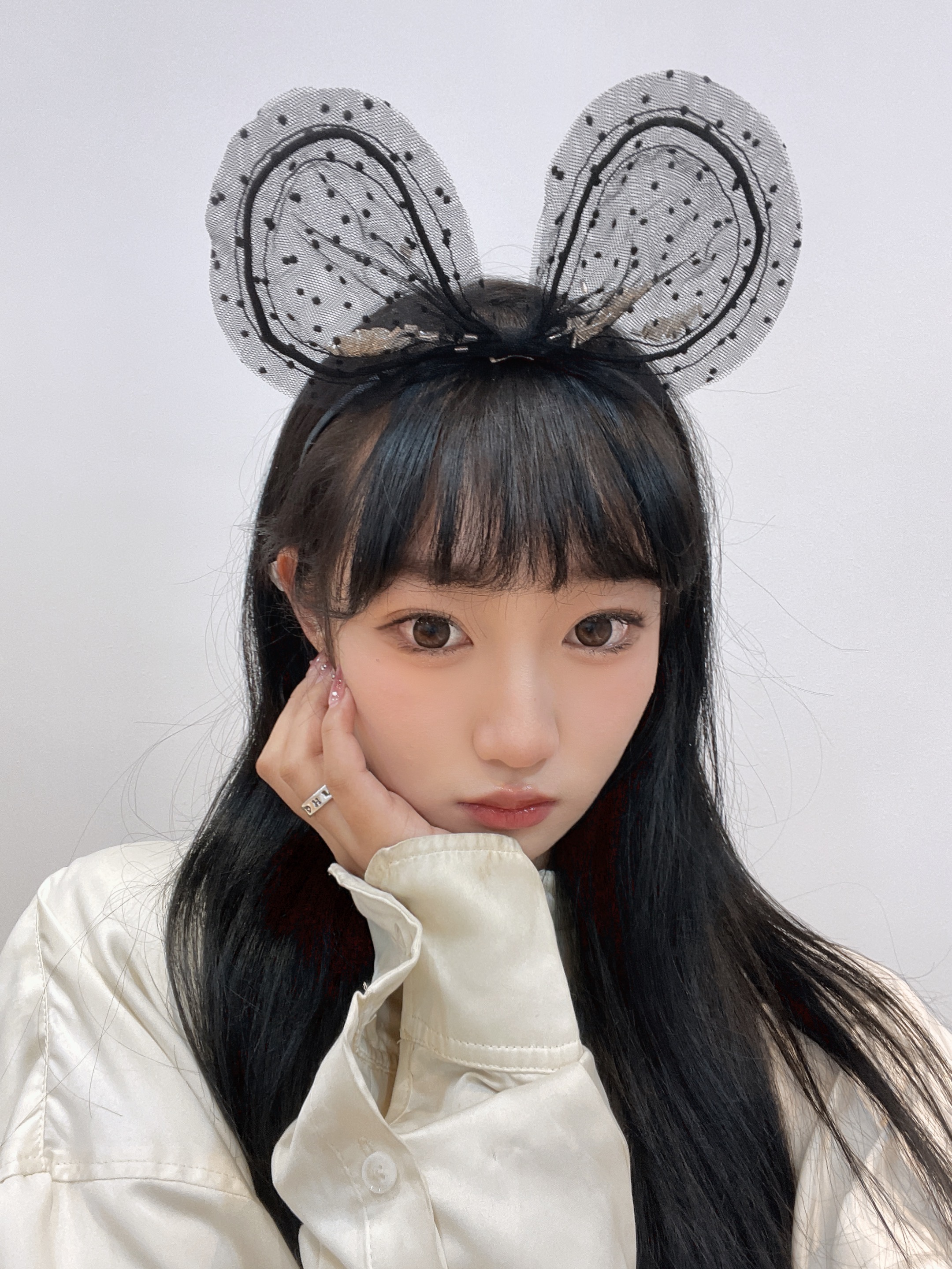 Ladylike style - Mickey Ear headband