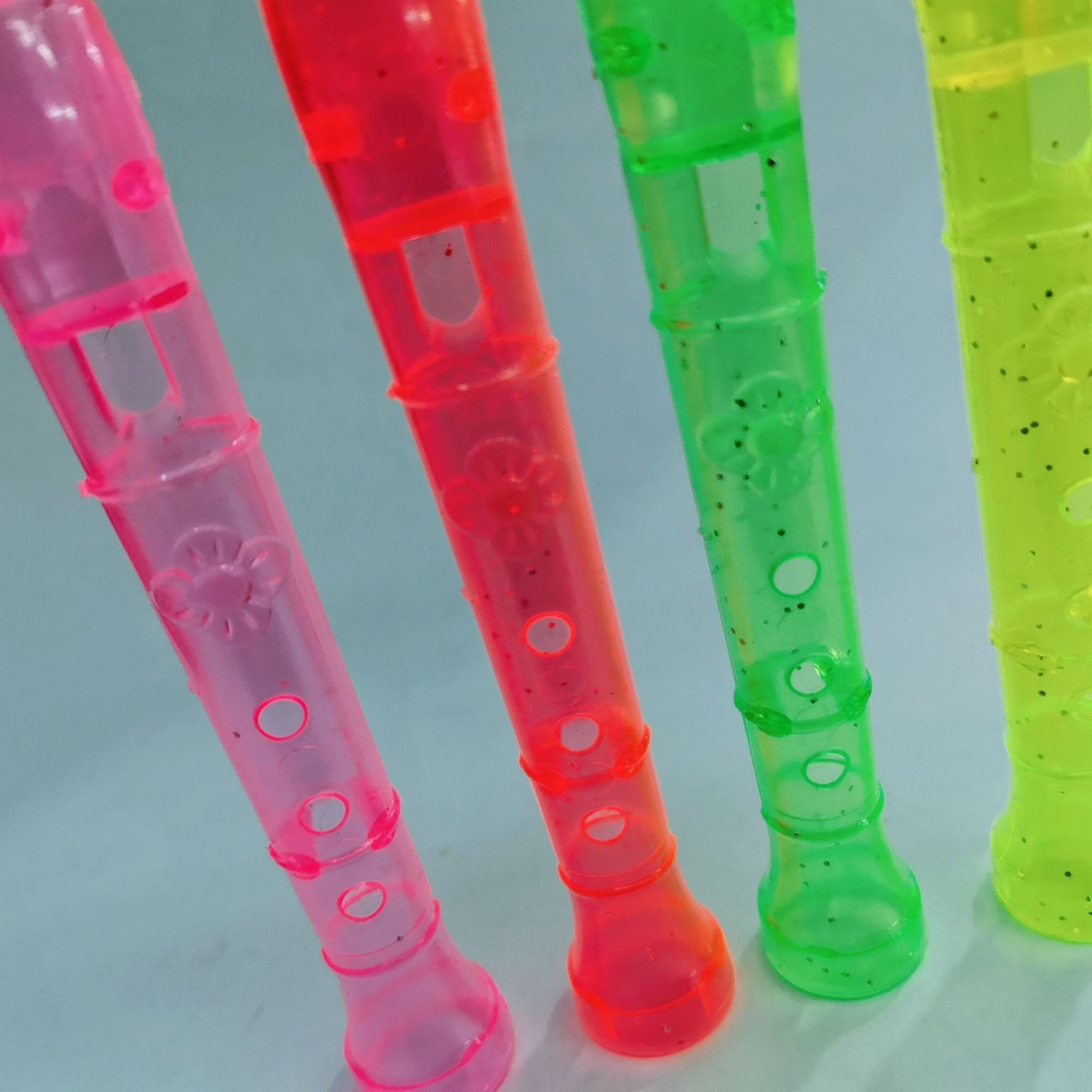 新款透明塑料小笛儿童竖笛挂板配件赠品货源厂家直销批发热销货源详情图8
