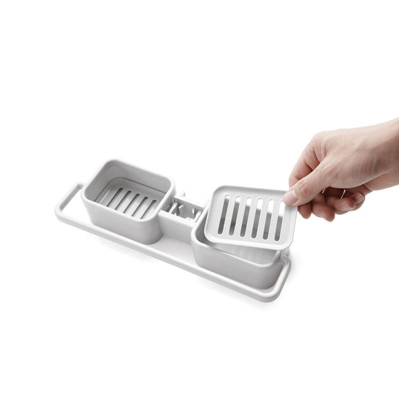 Faucet storage rack for export