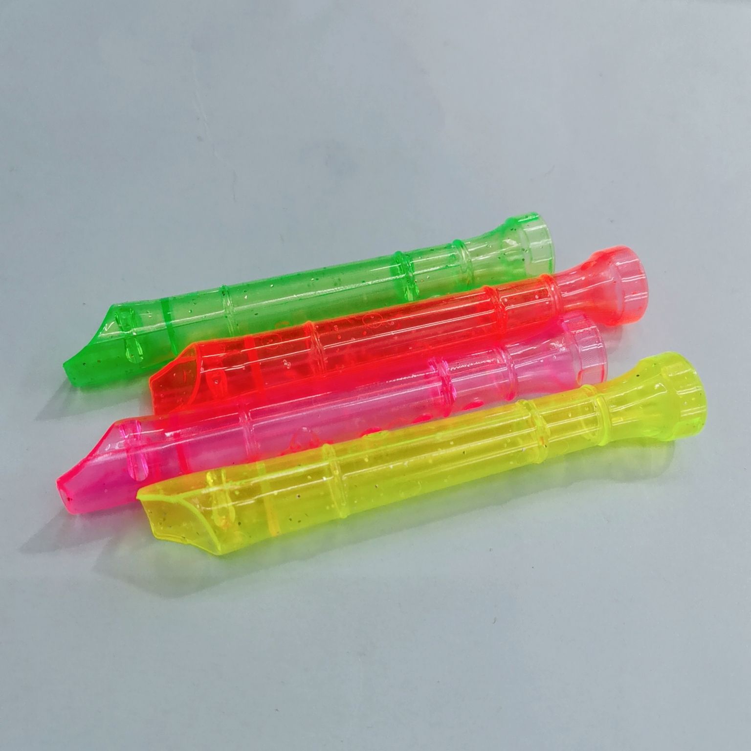 新款透明塑料小笛儿童竖笛挂板配件赠品货源厂家直销批发热销货源详情图6