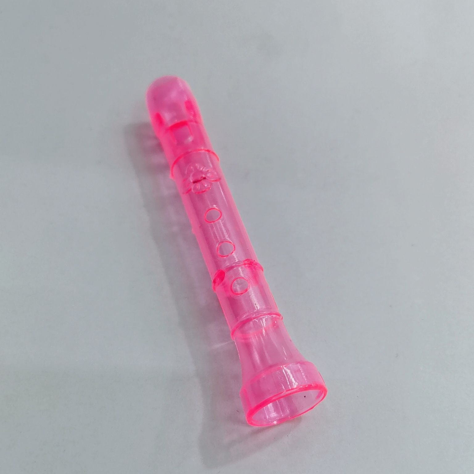 新款透明塑料小笛儿童竖笛挂板配件赠品货源厂家直销批发热销货源详情图3