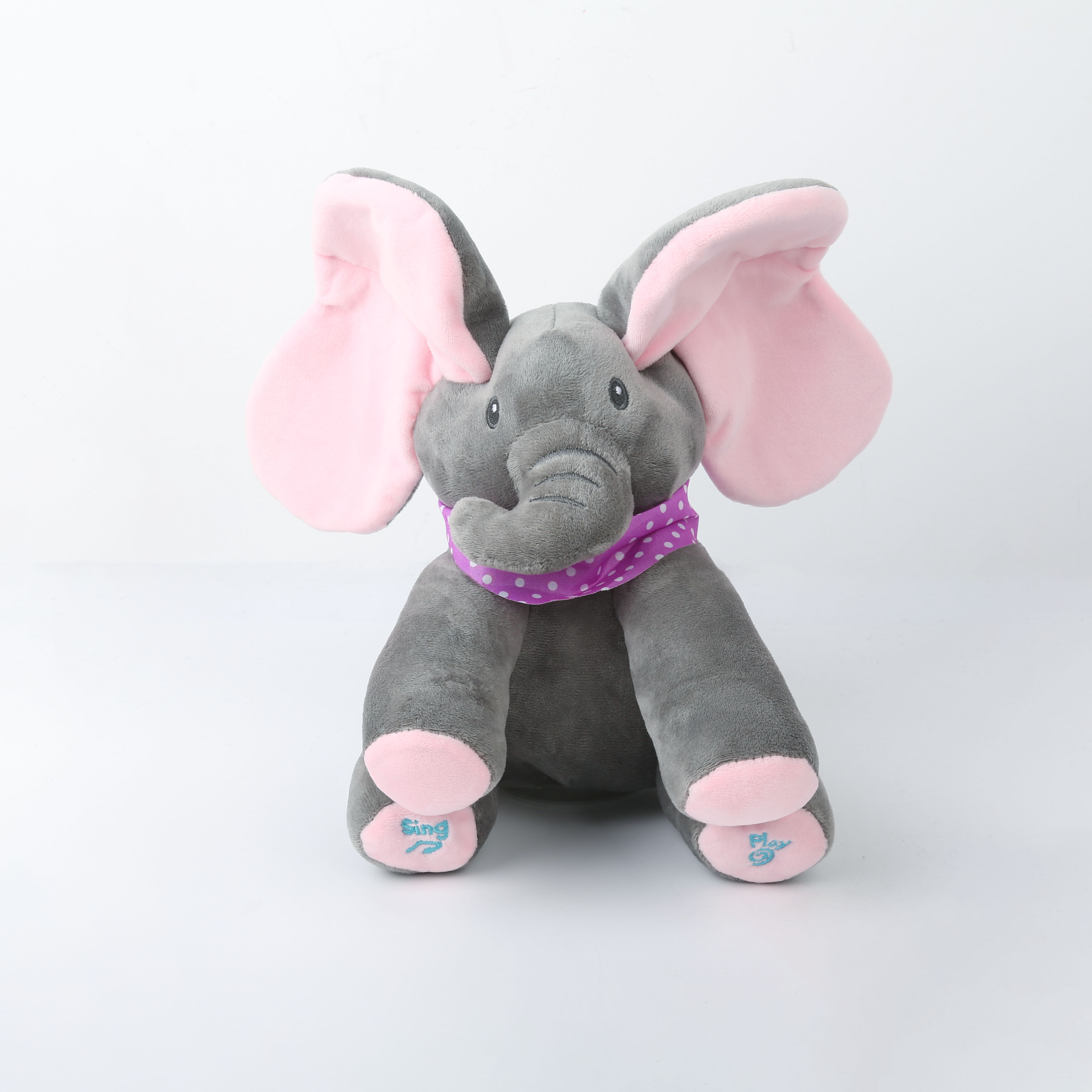 Cuddly elephant stuffed toy thumbnail