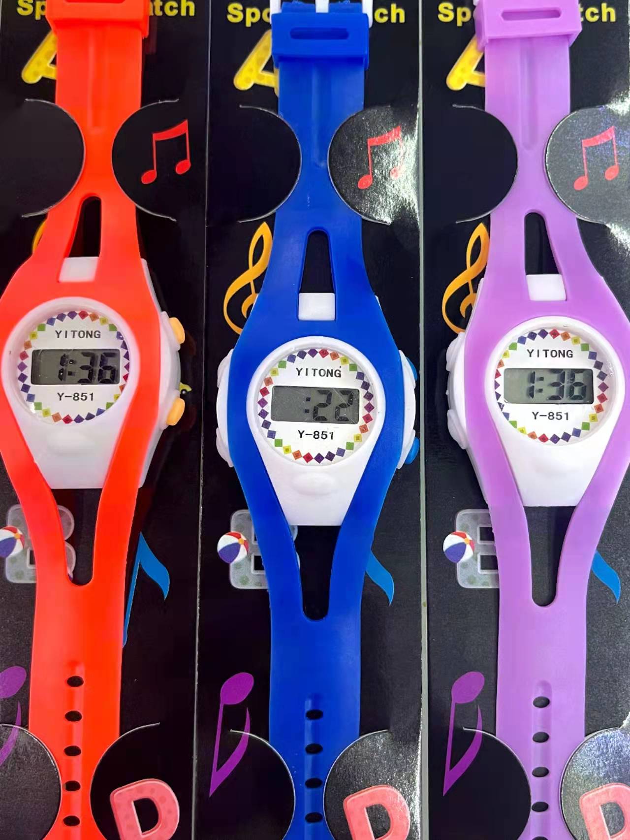 YITONG-851 Children's Gift Electronic watch details Picture