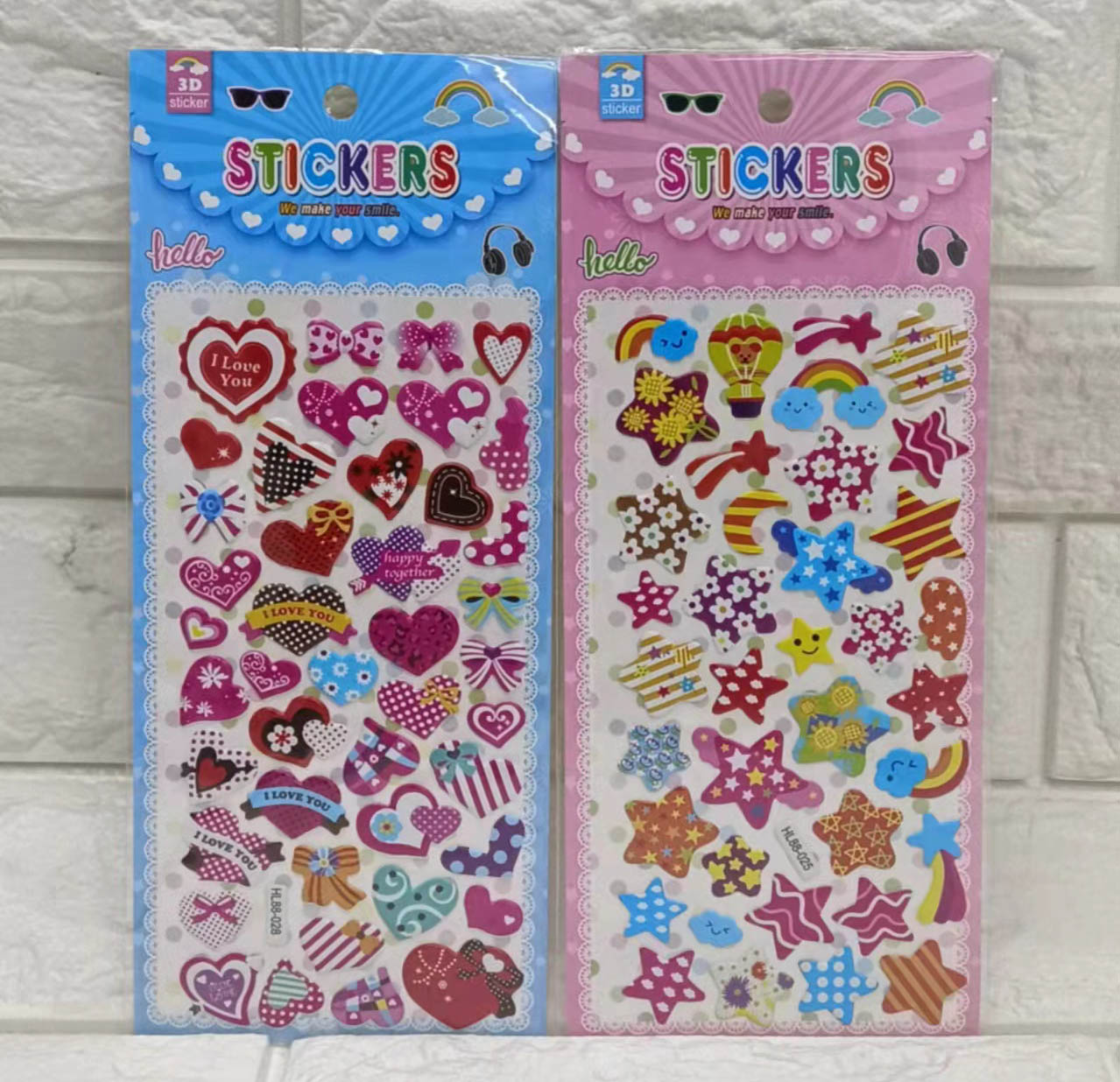 HL88 Bubble stickers details Picture