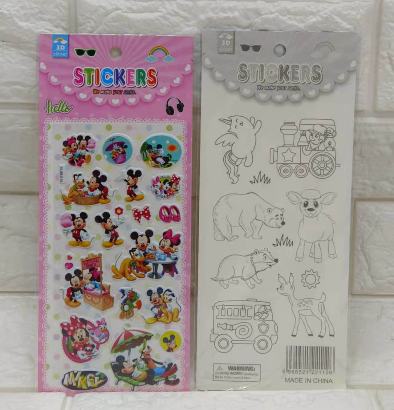 HL88 Bubble stickers Item Picture