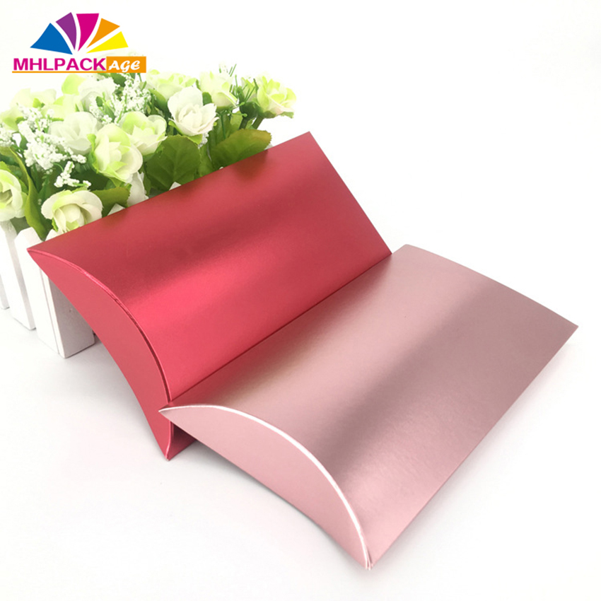 Pillow-shaped paper box packaging box details Picture