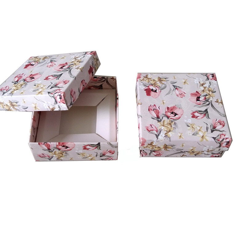 手工精油皂白卡纸盒 香皂盒 通用纸盒图