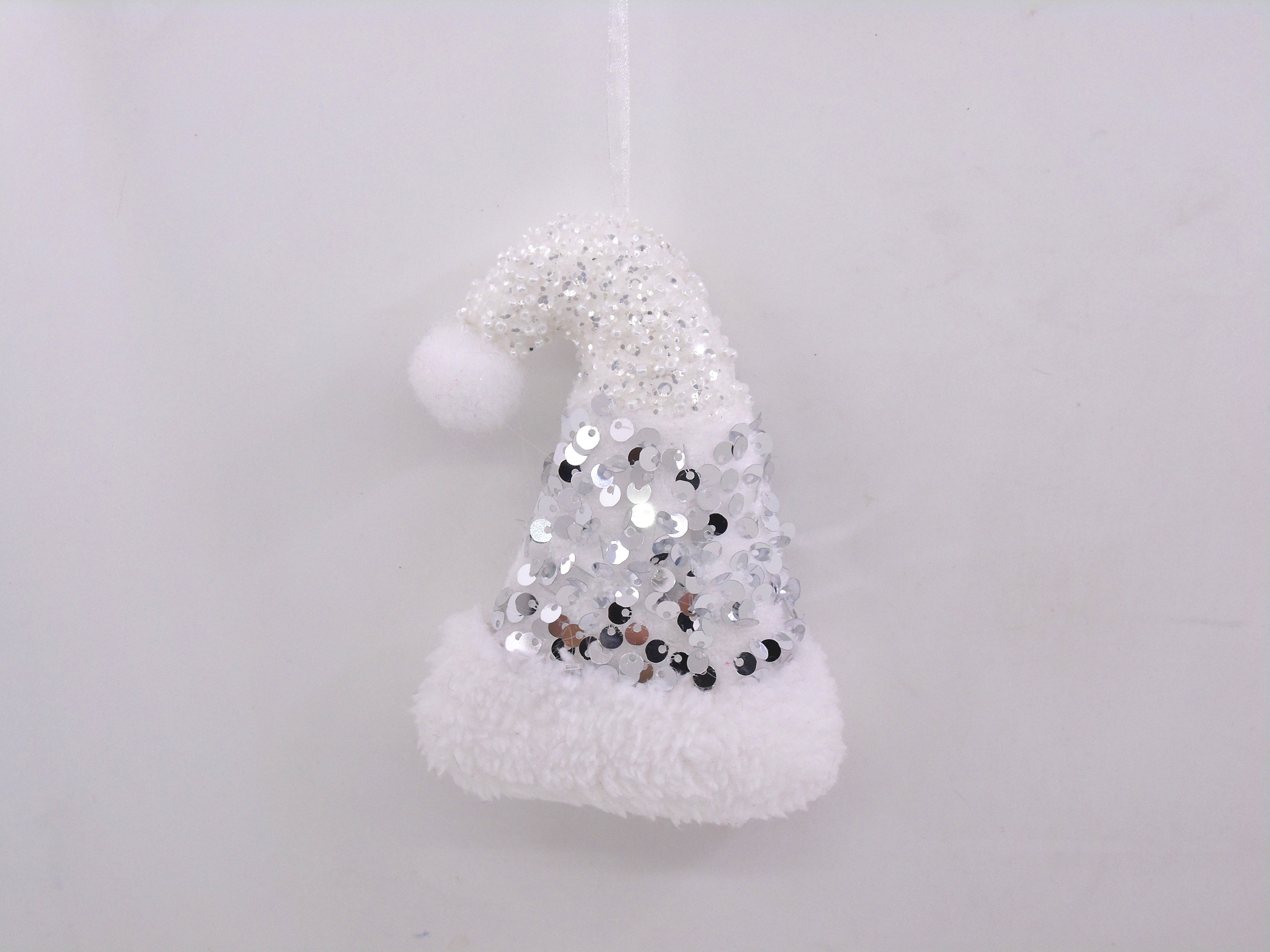 12X9CM foam Christmas hat pendant decoration Specification image