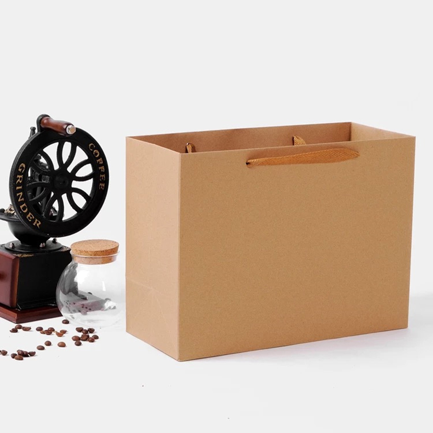 Gift bags, kraft paper bags, custom-made paper shopping bags, paper handbags Application Scenario