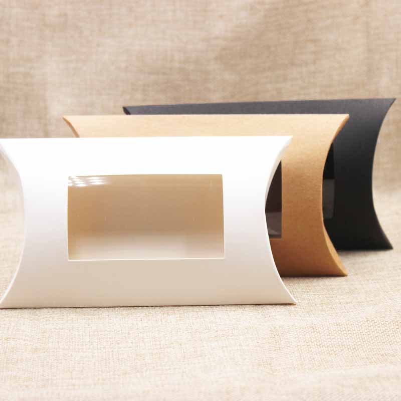 Pillow-shaped paper box packaging box gift box details Picture