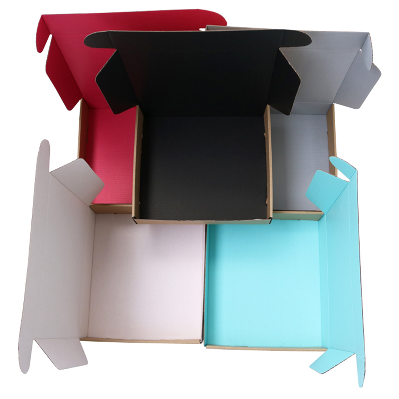 Colorful aircraft box universal packaging paper box details Picture