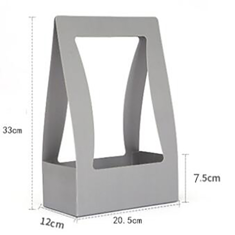 Wholesale and customized new hand-held flower packaging bags, paper bags and hand-held flower baskets Item Picture