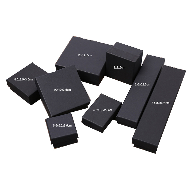 Universal packaging box for jewelry boxes with top and bottom covers Application Scenario