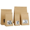 Customized kraft paper window food self-sealing zipper kraft paper bag food packaging bag Application Scenario